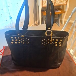 Coach  East West Tote" 💜💜💜final  mark down "